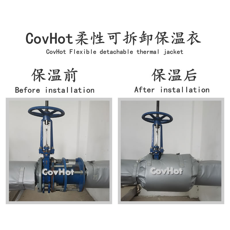 閥門軟保溫,可拆卸式保溫衣